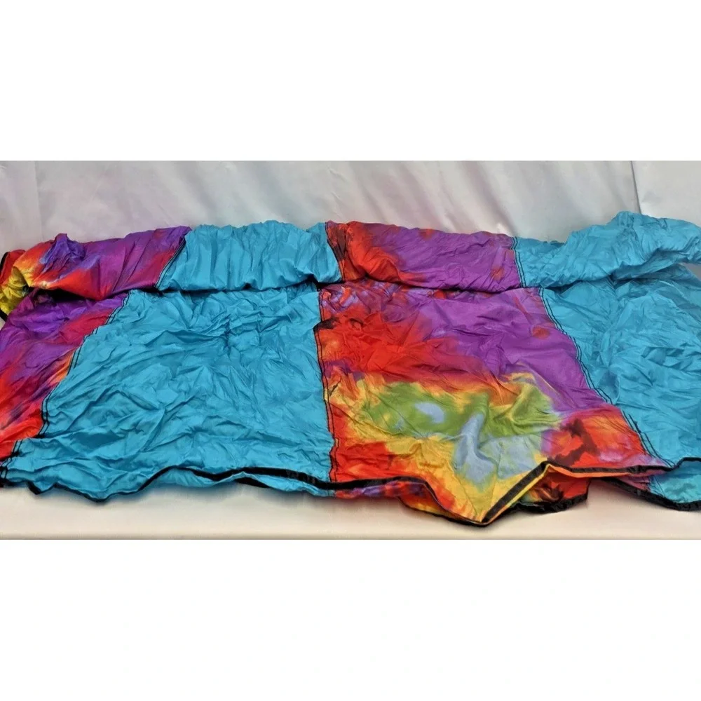 ENO Eagles Nest Islander Nylon Blanket w 4 Stakes Tie Dye Camping Festival Beach